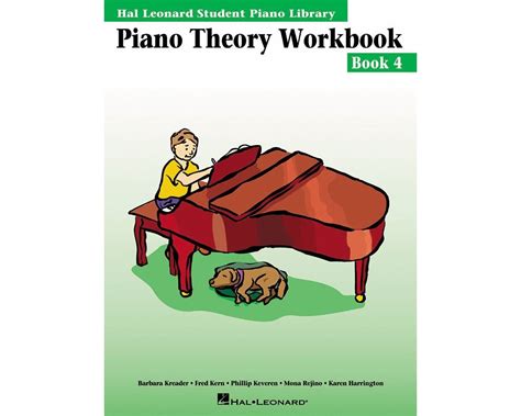 PIANO THEORY WORKBOOK 4 HLSPL Hal Leonard Student Piano Library PDF