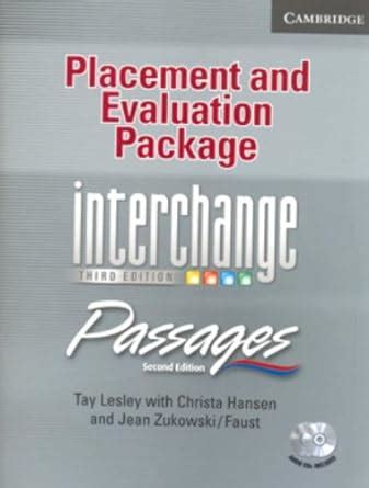 PLACEMENT AND EVALUATION PACKAGE INTERCHANGE THIRD EDITION Ebook Epub