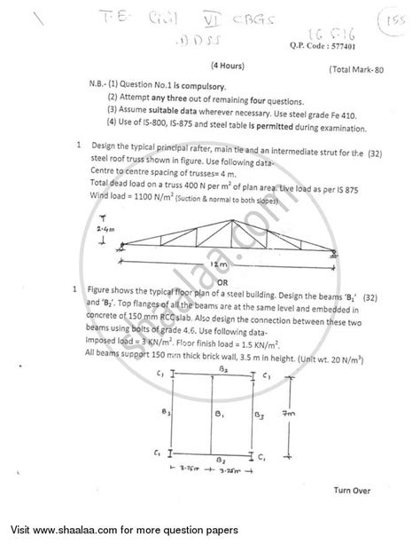 PLATERS STEEL AND STRUCTURAL DRAWING QUESTION PAPERS Ebook Kindle Editon