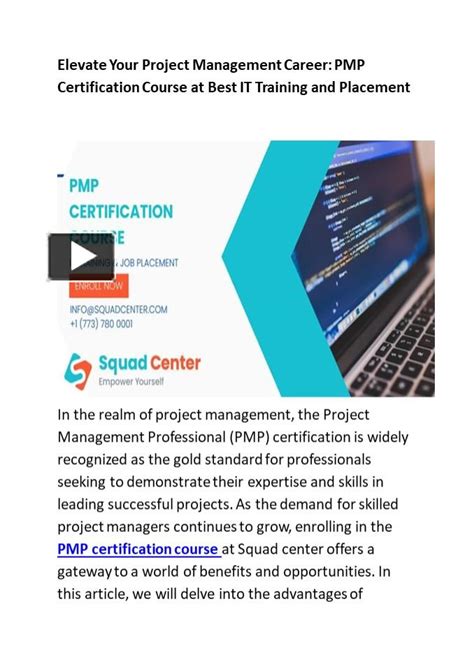 PMP Certification Singapore: Elevate Your Project Management Expertise