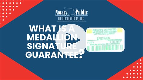 PNC Medallion Signature Guarantee: The Ultimate Guide to Safeguarding Your Documents