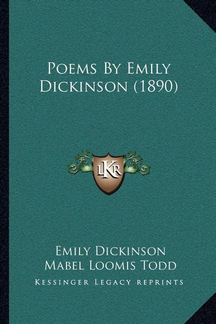 POEMS BY EMILY DICKINSON non illustrated