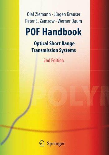 POF Handbook - Optical Short Range Transmission Systems Ebook PDF