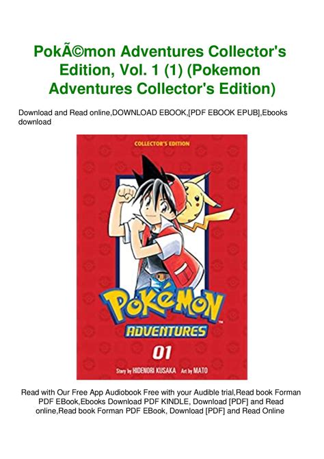 POKÃƒâ€°MON ADVENTURES Epub