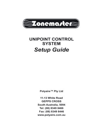 POLYAIRE ZONEMASTER UNIPOINT MANUAL Ebook Epub