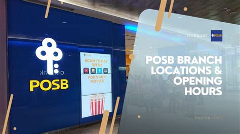 POSB Branch Address Locator: Find the Nearest POSB Branch in Singapore