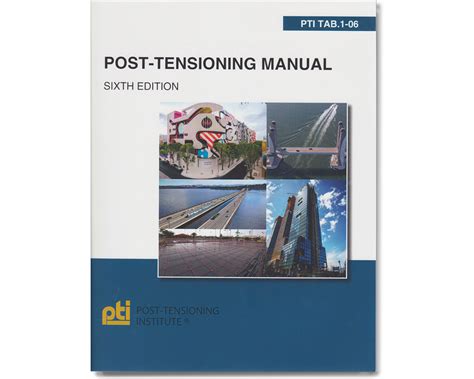 POST TENSIONING MANUAL 6TH EDITION Ebook PDF