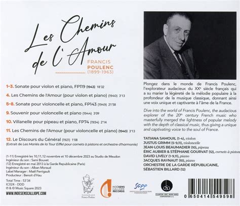 POULENC - Les chemins de lamour Ebook Epub