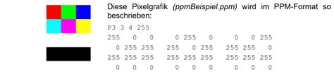 PPM (Portable Pixmap)