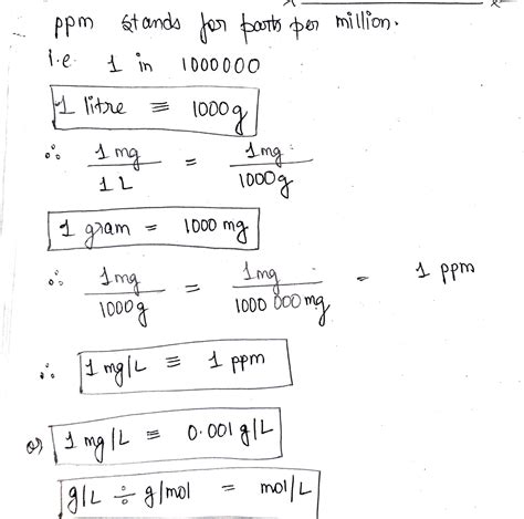 PPM vs. MG/L: Understanding the Conversion and Its Implications