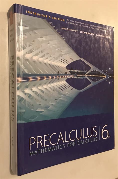PRECALCULUS MATHEMATICS FOR CALCULUS 6TH EDITION EVEN ANSWERS Ebook Kindle Editon