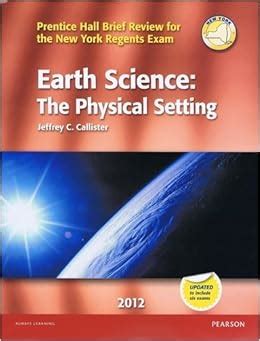 PRENTICE HALL BRIEF REVIEW EARTH SCIENCE THE PHYSICAL SETTING ANSWER KEY Ebook Epub