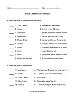 PRENTICE HALL JULIUS CAESAR SELECTION TEST ANSWERS Ebook Reader
