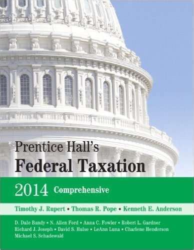 PRENTICE HALL39S FEDERAL TAXATION 2014 SOLUTIONS Ebook Doc