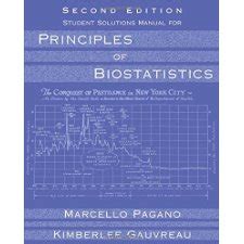 PRINCIPLES OF BIOSTATISTICS PAGONO SOLUTIONS MANUAL Ebook Kindle Editon