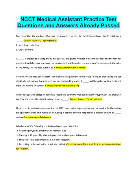 PROCUREMENT ASSISTANT WRITTEN TEST QUESTIONS Ebook Kindle Editon