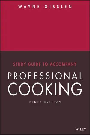 PROFESSIONAL COOKING STUDY GUIDE Ebook Epub