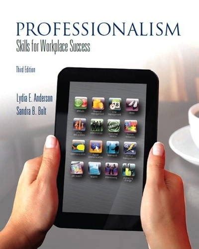 PROFESSIONALISM SKILLS FOR WORKPLACE SUCCESS 3RD EDITION Ebook Kindle Editon