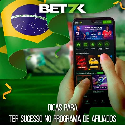 PROGRAMA DE AFILIADOS BET7K: GANHE DINHEIRO INDICANDO JOGADORES