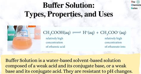 PROPERTIES OF BUFFER SOLUTIONS FLINNS Ebook Reader