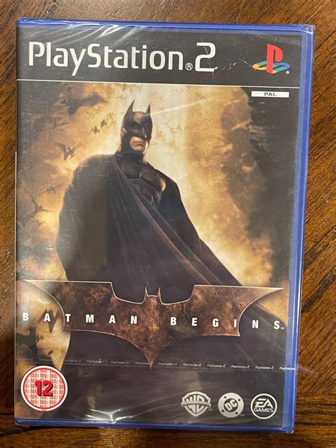 PS2 Batman Begins: An Explosive Adventure through the Dark Knight's Origin