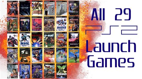 PS2 Launch Titles: A 12-Game Odyssey