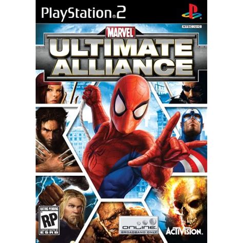 PS2 Marvel Ultimate Alliance 2: Assembling the Ultimate Super-Team