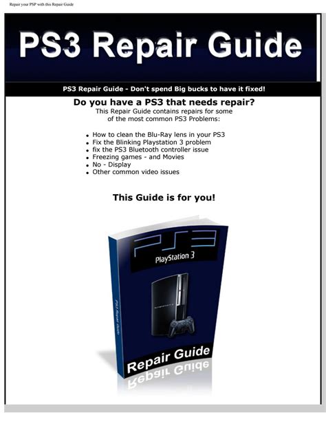 PS3 SUPER SLIM USER MANUAL Ebook Kindle Editon