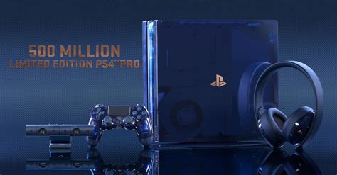 PS4 Pro 500 Million Limited Edition: A Technological Masterpiece