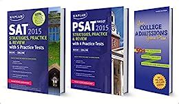 PSAT and SAT Prep Bundle Book Online DVD Mobile Kaplan Test Prep Kindle Editon