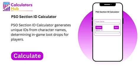 PSO Section ID Calculator: The Ultimate Guide to Calculating Your Section ID