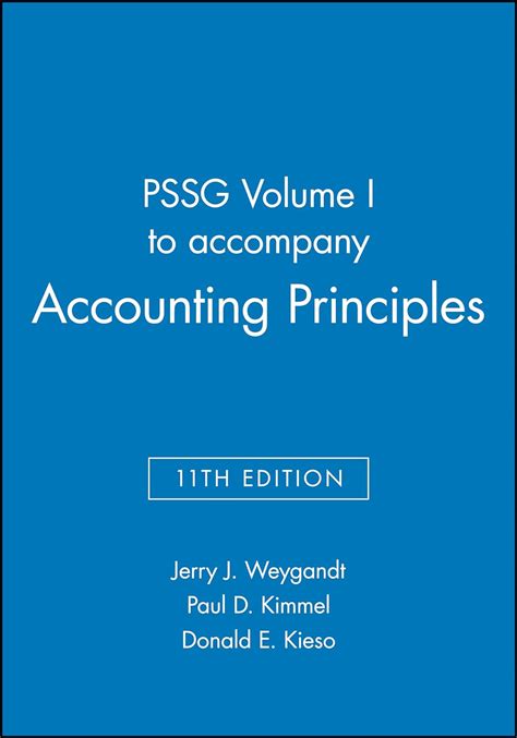 PSSG Volume I to accompany Accounting Principles 11th Edition PDF