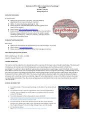 PSYC 1101 Introduction to Psychology Reader