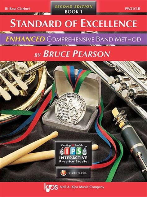 PW21CLB Standard of Excellence Enhanced Book 1 Bass Clarinet