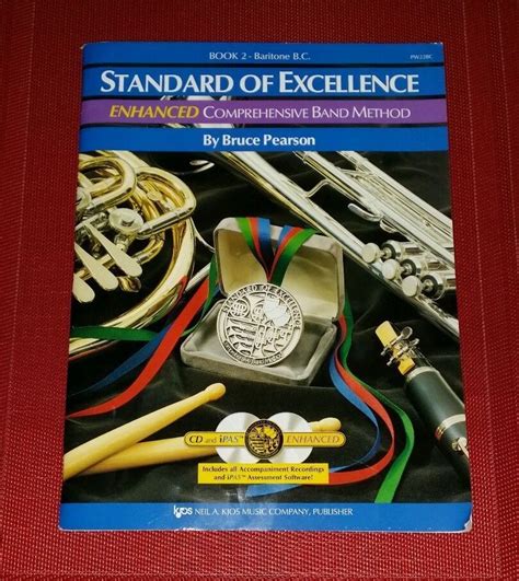 PW22BC Standard of Excellence Enhanced Book 2 Baritone BC