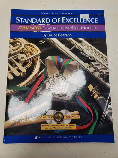 PW22XE Standard of Excellence Enhanced Book 2 Alto Saxophone