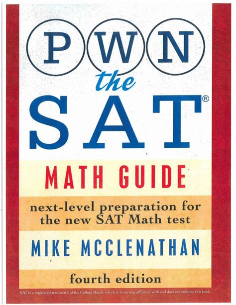 PWN the SAT Math Guide Epub