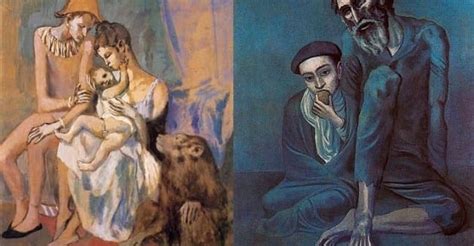 Pablo Picasso Blue and Rose Periods