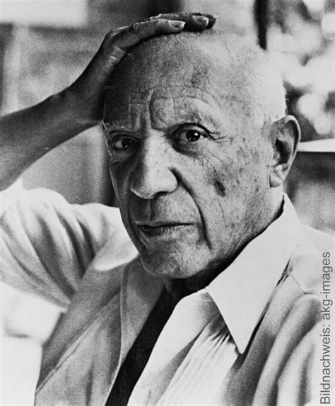 Pablo Picasso aus seinem Zeichenblock The Draftsman