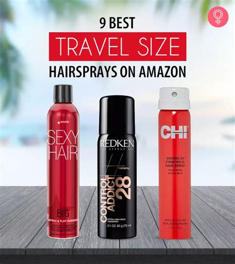 Pack Perfect: Travel-Sized Hairspray for Effortless Style on the Go