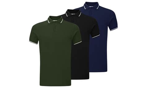 Pack of Three Polo T-Shirts: Upgrade Your Wardrobe with Style and Comfort