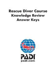 Padi Knowledge Review Answer Key Doc
