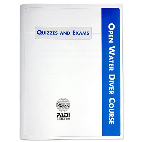 Padi open water quizzes and exams Ebook Epub