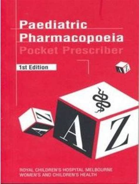 Paediatric Pharmacopoeia Kindle Editon