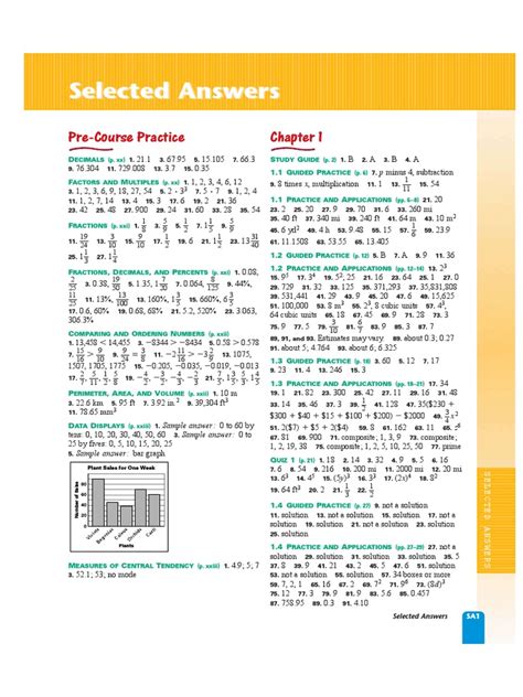 Page 376 Holt Mcdougal Mathmatics Answer Key PDF