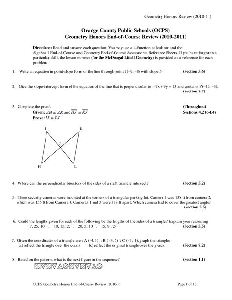 Page 587 Holt Geometry Answers Kindle Editon