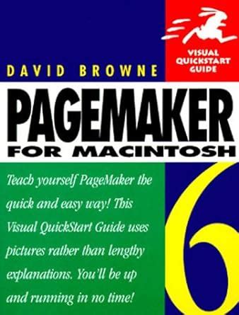 Pagemaker 6 for Macintosh Visual QuickStart Guide