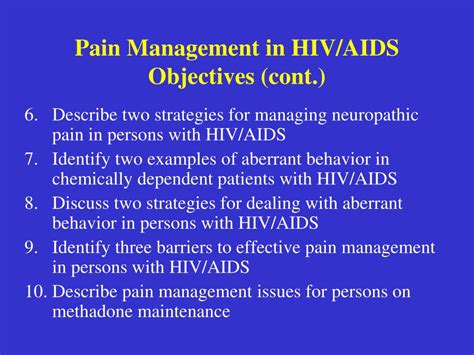 Pain Management of AIDS Patients Epub