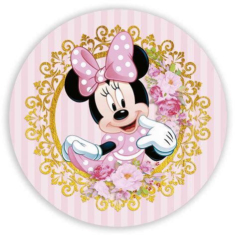 Painel Minnie Rosa: