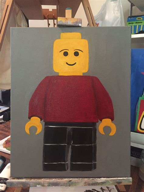 Painting LEGO: A Canvas for Creativity and Imagination